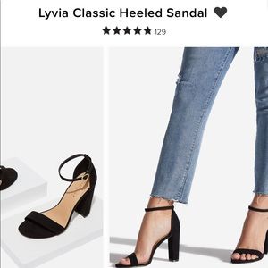 Black heels